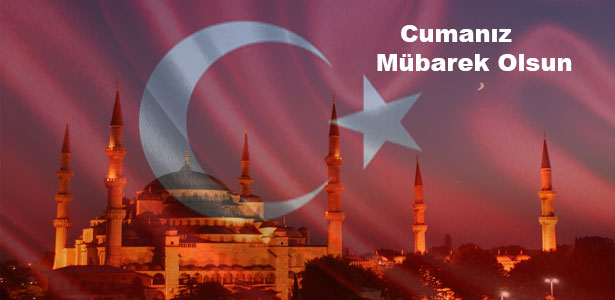 türk bayraklı cuma mesajları 